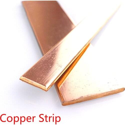99% high-purity copper tape T2 copper metal plate DIY kit for laminated circuit board pure copper strip thickness 1.5mm, 2mm