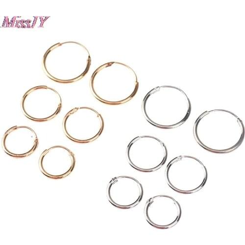 3 Pair/Set Big Hoop Earrings For Women Simple Round Circle Earrings Hoops Ear Rings Earings Jewelry