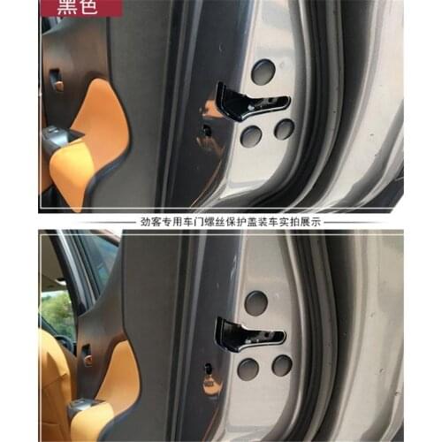 Car Door Lock Screw Protector Cover For Nissan Qashqai J11 T31 T32 X-trail Juke Murano Versa Sunny Sentra Teana Altima 12PCS