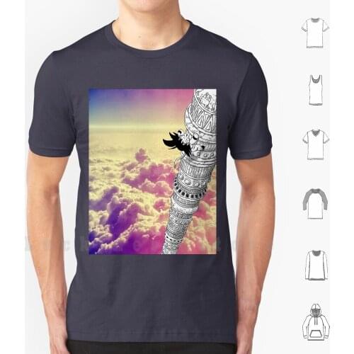 Tower Of Power T Shirt DIY Cotton Big Size 6xl Anime Manga Edit Vaporwave Glitch Glitchwave Synthwave 90s Aesthetic 80s Comics