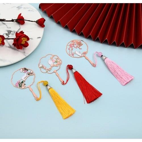 Kawaii Cat Butterfly Bookmark Cute Flowers Sea Exquisite Pendant Book Mark Stationery Bookend Page Folder Office School Supplies