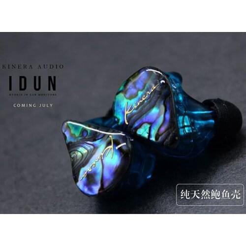 KINERA IDUN 2 Balanced Armature+1 Dynamic Driver Hybrid BA+DD 2-pin 0.78mm Detachable IEMs HiFi Audiophile In-ear Earphone