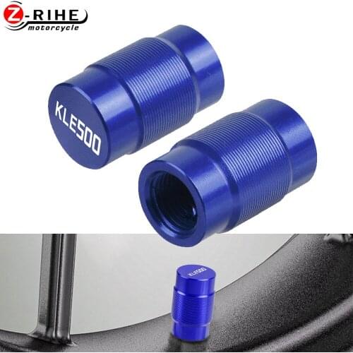 Motorcycle Acccessories Vehicle Wheel Tire Valve Stem Caps Cover For KAWASAKI KLE500 KLE 500 1991 1992 1993 1994 1995 1996 2007