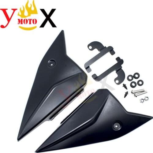 MT-09 14-18 Motorcycle Seat Side Panel Fairing Cowling Cover Guard Frame Protection W/ Bracket for Yamaha MT09 FZ-09 2014-2018
