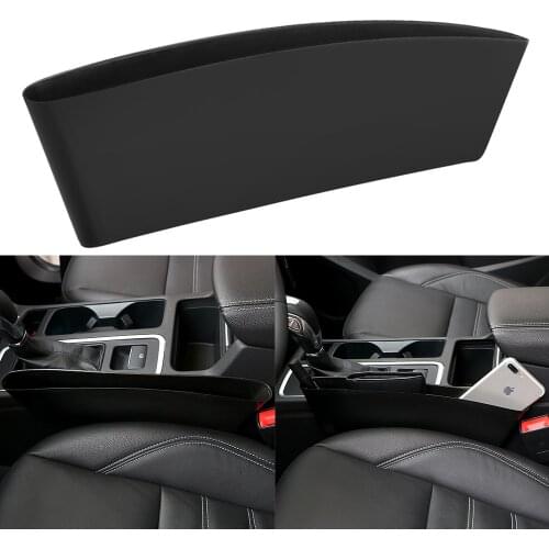 Car Seat Crevice Organizer Car Phone Cigarette Holder Pocket Organizers Auto Seat Gap Storage Box Stowing Tidying Accessories