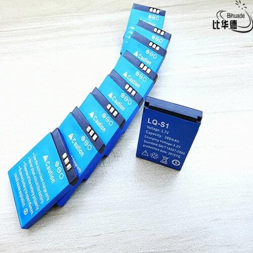 Good Qulity Durable Smart Watch Battery LQ-S1 3.7V 380mAh Rechargeable Li-ion Polymer Battery For Smart Watch DZ09