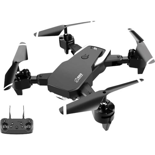 Foldable Drone With Dual Camera 4K HD 1080P With Carry Bag FPV RC Quadcopter