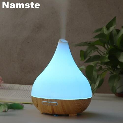 NMT-212 Humidifier 400ml Essential Oil Aroma Diffuser Home Office Air Cold Mist Purifier 7 Color LED Night Light