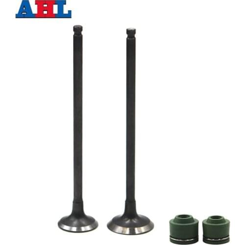 Motorcycle Engine Parts Intake & Exhaust Valve Kit With Valve seals For YAMAHA FZ400 4YR 1997 1998