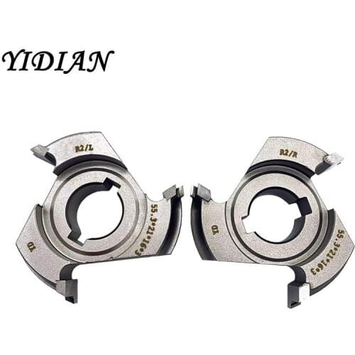 1 Pair(1 L+1 R) Fine Trimming Cutter Finishing Knife for SCM Edge Banding Machine Woodworking Machinery Accessories