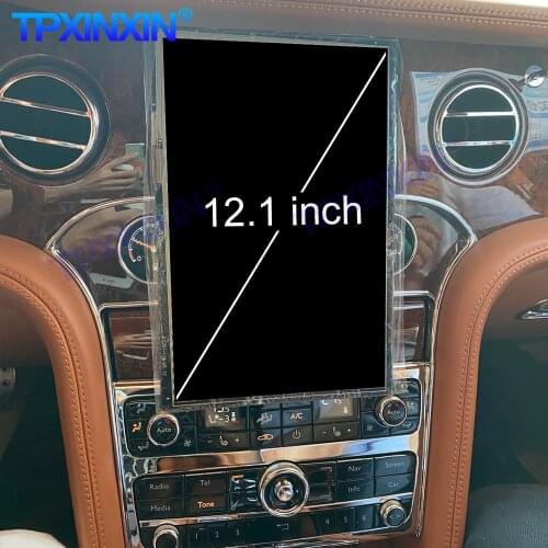 128GB Android 10 Tesla Style Screen For Bentley Mulsanne Car Radio Multimedia Video Player Navigation Head Unit GPS Auto 2din