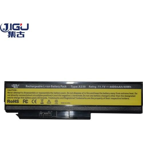 JIGU Laptop Battery For Lenovo Thinkpad X230S X230 X230i 45N1028 45N1024 45N1029 45N1020 45N1025 45N1021 6Cells
