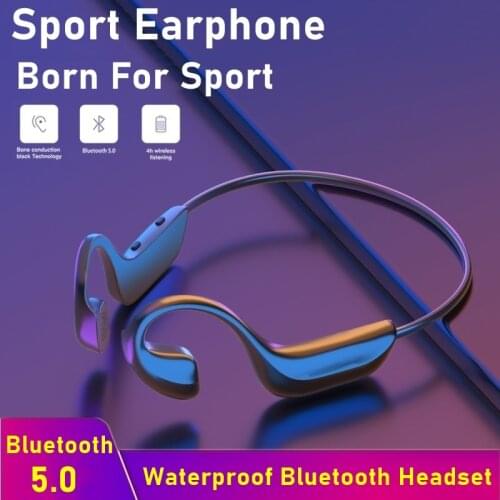 Tongdaytech Bluetooth 5.0 Earphone Sports Headphone Fone De Ouvido Waterproof Earphones Outdoor Headset For Running Cycling