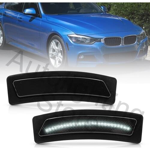For BMW 3 Series F30 Sedan F31 Wagon Touring LCI 320i 340i F32 4 Series 420i 428i 435i 440i Front Bumper Side Markers Lights