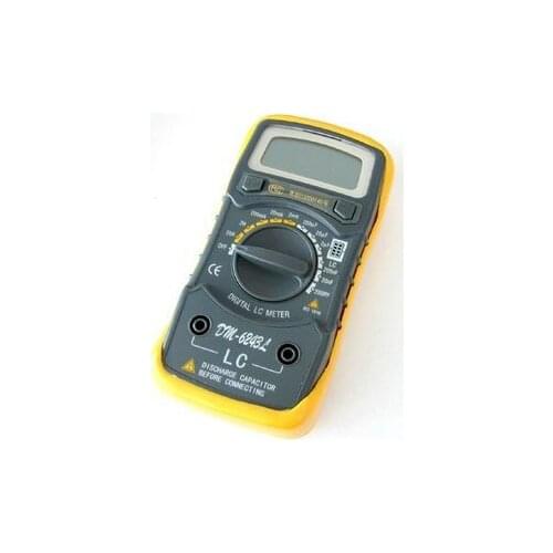 DM6243L Capacitance meter testre Inductance meter Strap Blue Backlight LCR meter Electronic Measuring Instruments