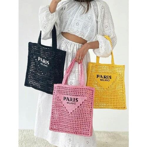 Summer Europe and the United States New P home Bag Fashion single shoulder bag shopping bag womens bag fashion retro TM