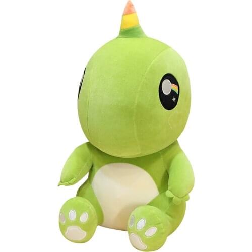 Hot Nice Super Soft Lovely Dinosaur Plush Doll Cartoon Stuffed Animal Dino Toy for Kids Baby Hug Doll Sleep Pillow Home Decor