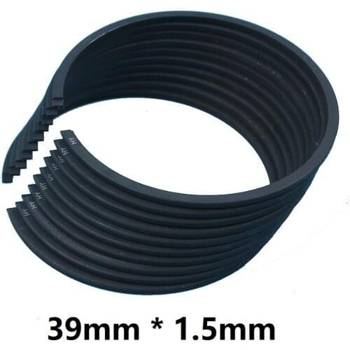 10pcs/lot 39mm x 1.5mm Piston Rings For Husqvarna 235 236 240 235e 236e 240e Chainsaws Replacement Spare Parts