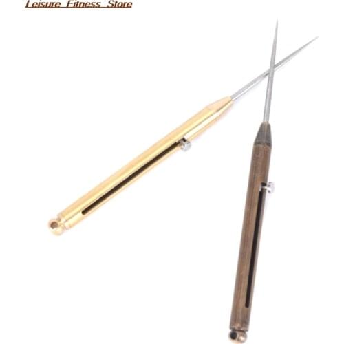 Titanium Alloy Outdoor Bushcraft Self Defense Weapon Toothpick Bottle Fruit Fork Camping Tool Titanium Toothpick