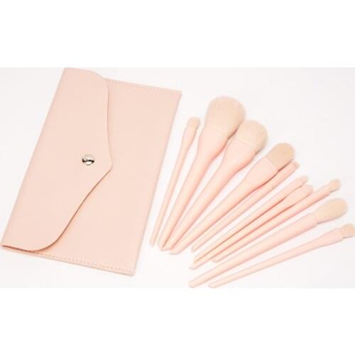 10pcs Makeup Brush Set 4 styles Candy Color Professional Cosmestic Brush Eyeshadow Foundation Powder Girls Beauty Make up Tool