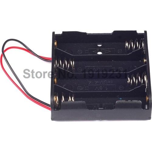 5PCS/lot Battery case for 4 AA battery Arduino