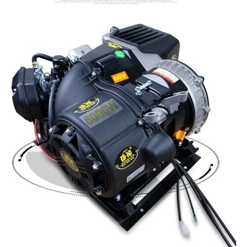 5KW 6KW electric three or four wheel vehicle range extender generator 48V60V72V