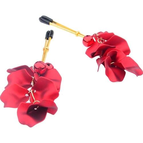 Erotic Breast Clip Nipple Clamps With Metal Bell For Women Bdsm Bondage Restraints New Pendant Breast Stimulation Adult Sex Toys