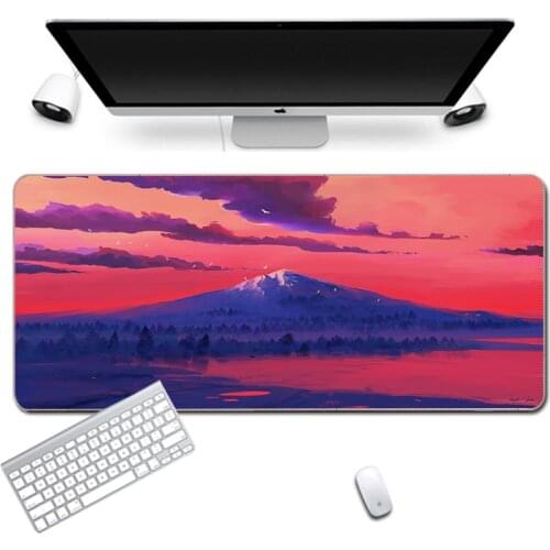 Scenery Nature Anime Game Pad Xxl Pc Gamer Full Mat Desk Table Mause Mousepad Extended Mats Accessories Gaming Mouse Pad 900x400