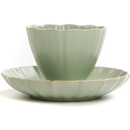 Ceramic Tea Cup Set Porcelain Teacup for Gift Small Tea Bowl For Pu'er