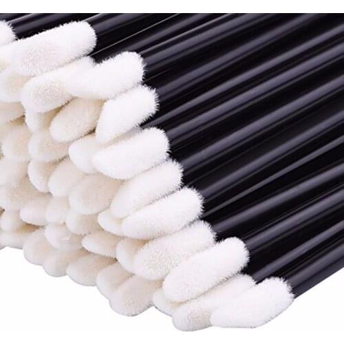 New 50/100/150pcs Make Up Brushes maquiagem Mascara Wands Lip Brush Pen Cleaner Cleaning Eyelash Disposable Makeup Lip Brushes