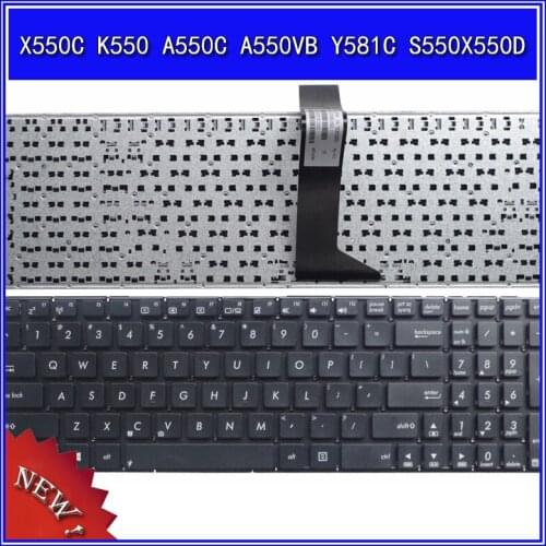 Laptop Keyboard For ASUS X550C K550 A550C A550VB Y581C S550X550D Notebook Replace US Keyboard