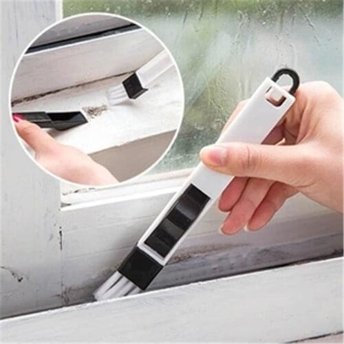 Arrivals Multipurpose Window Door Keyboard Cleaning Brush Cleaner+Dustpan 2 In 1 Tool Black Blue Color Window Brush