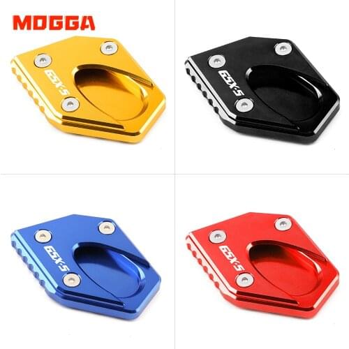 Kickstand Enlarger Pads For SUZUKI GSXS125 GSXS150 GSX-S125 GSX-S150 GSXS 125 150 Motorcycle Side stand Extension Accessories