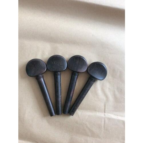 4/4 size cello pegs rose wood ,one set of cello parts , 4 pieces of cello pegs