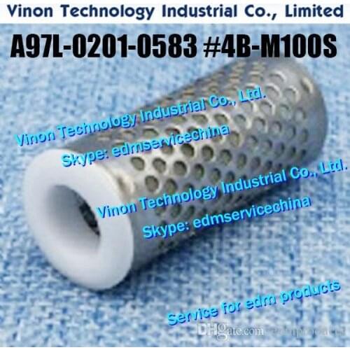 Sieve Filter Set A97L-0201-0583 # 4B-M100S, Sieve Filter Housing A97L-0201-0583#4B-M100, Ring A97L-0201-0583#4B-TR for 0iC,0iD