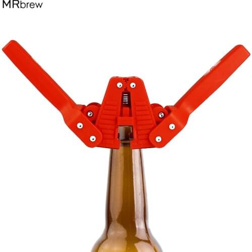 Bottle Crown Capper,Beer Bottle Sealer,Manual Capping Tools For Homebrew Beer/Wine Brewing Twin Lever Design Glass Bottle Capper