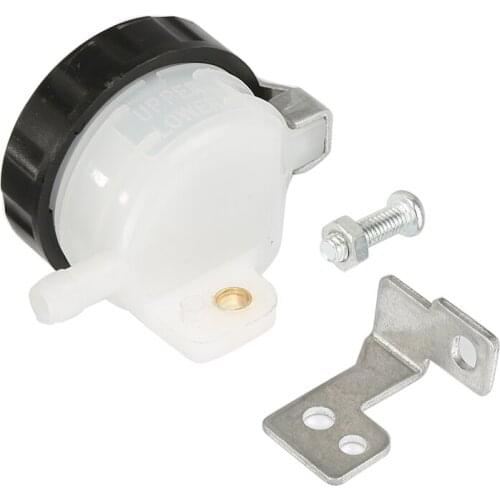 Universal Motorcycle Front Brake Fluid Bottle Master Cylinder Oil Reservoir Cup For Yamaha Suzuki Kawasaki Honda With Bracket