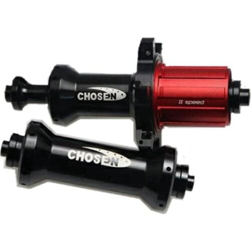 Chosen ASP1586B-ASP7187HP road bicycle hub Front 98g Rear 194g 20/24 holes Straight pull hubs Ultra light v brake hub