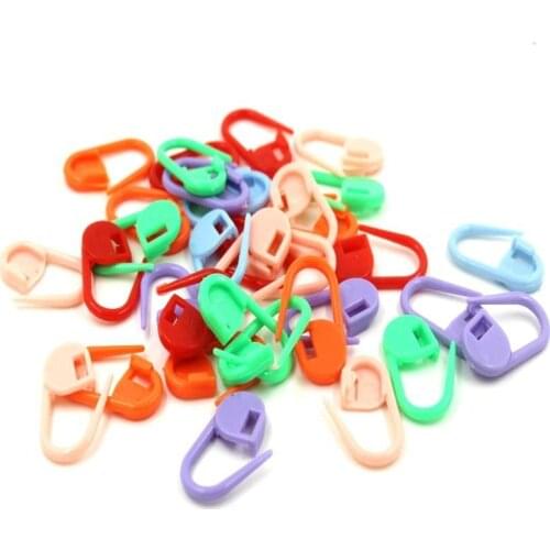 10/20/50Pcs Mini Knitting Crochet Locking Stitch Markers / Can Also Be Used as A Nappy Pin on A New Baby Greeting Card