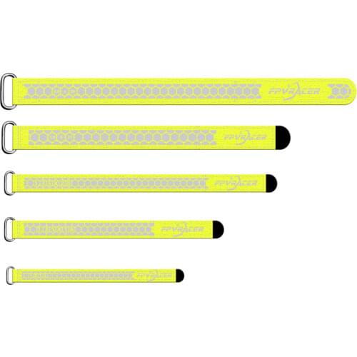 10PCS FPVRACER Kevlar Suture & Polyester 300D RC Battery Strap Metal Buckle for FPV Racing Freestyle Long Range Drones DIY Parts