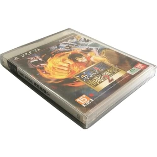 100 PCS a lot Transparent Display box collection box for PS3 storage box protection Case for Playstation 3 Games