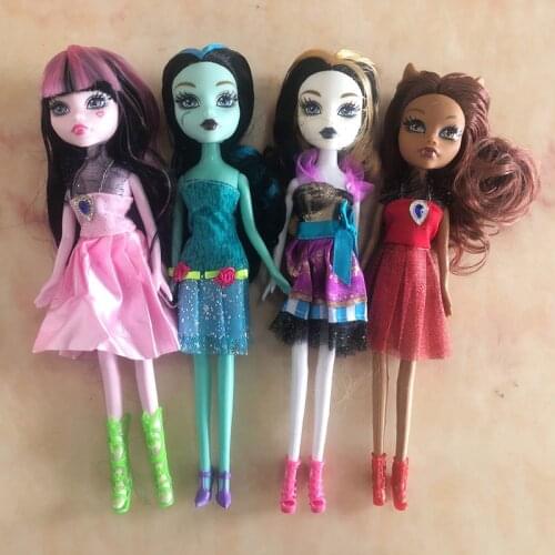 4Pcs/lot Monster Toys Dolls / High Quality Toy Gift for girls Classic Toys / Anime Hot Selling Action Figure