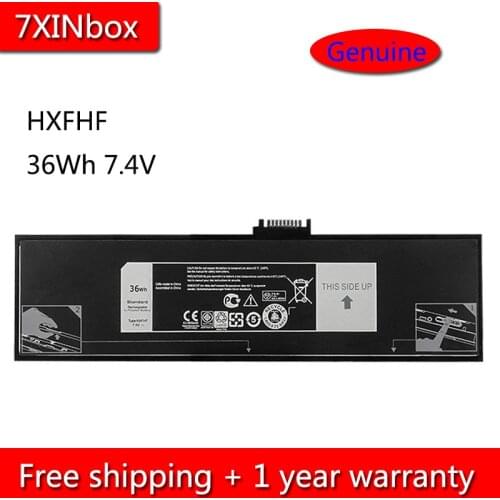 7XINbox 36Wh 7.4V HXFHF VT26R VJF0X XNY66 Laptop Battery For Dell Venue 11 Pro 7130 7139 7310 451-BBGR Series Tablet