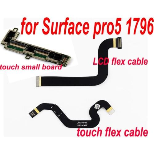 AAA+ For Microsoft Surface Pro5 pro 5 1796 Touch LCD Flex Cable Connectors Small Board M1003333-005 M1003336-004