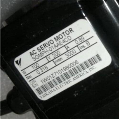 Used Tested Working SGMPH-01AAE4CD AC SERVO MOTOR