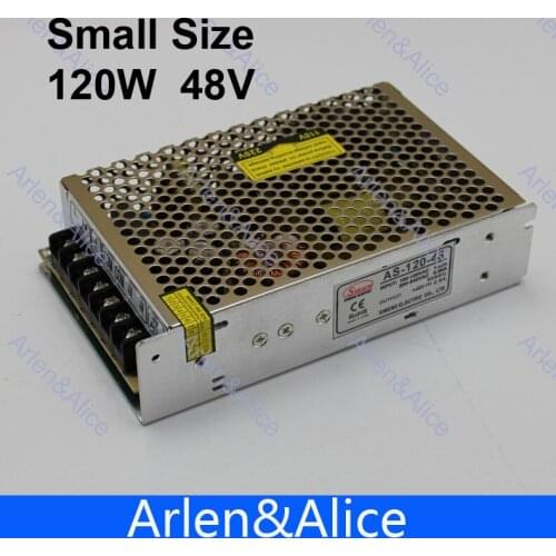 120W 48V 2.5A Small Volume Single Output Switching power supply for LED Strip light smps