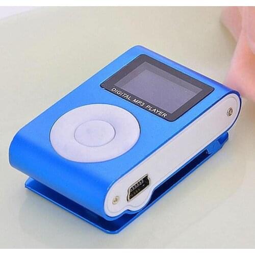Small Portable Mp3 Player Mini Lcd Screen Mp3 Player Music Player Can Be Clipped On Clothes At Will MP3