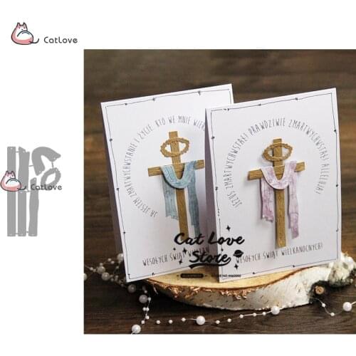 Cross Easter Sunday Metal Cutting Dies Stencil For DIY Scrapbooking Paper Card Decorative Craft Dies Embossing Die Cuts New 2019
