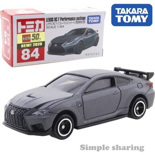 Takara Tomy Tomica No.84 Lexus RC F Performance 1/64 Special Car Hot Pop Kids Toys Motor Vehicle Diecast Metal Model