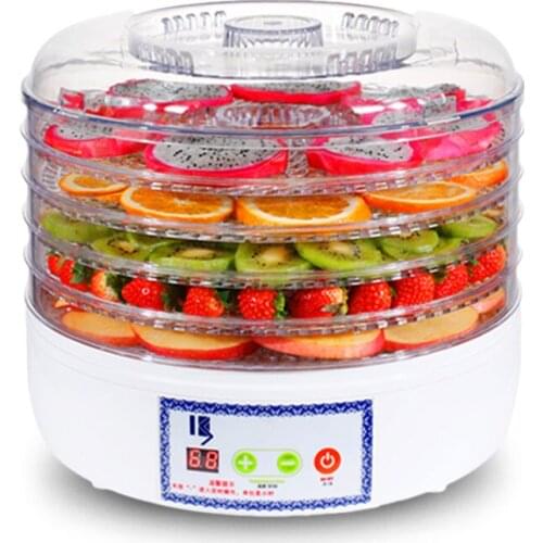 Small Dryer Household Dried fruit machine pet meat fruit vegetables food Dehydration Air dryer food machine food dehydrator